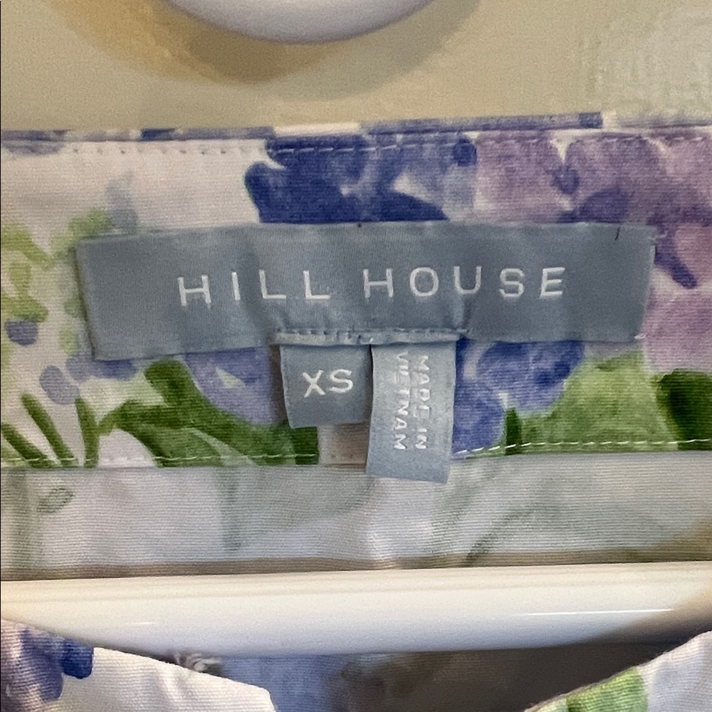 Hill House Artemis Hydrangea Print Shift Dress - Picture 3 of 4